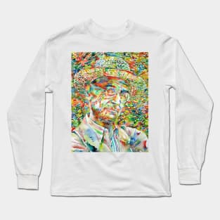 HERMANN HESSE - watercolor portrait .5 Long Sleeve T-Shirt